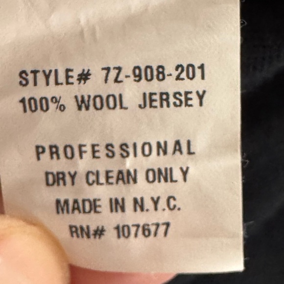 Alice and Olivia Wool pleated mini dress black small - Picture 3 of 7